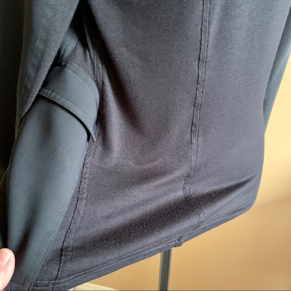 Tahari mixed fabric black jacket - Picture 6 of 10